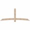 Ekena Millwork Bellingham Smooth Timber Gable Bracket, Douglas Fir, 96"W x 40"H x 1 1/2"D x 5 1/2"F, 10/12 Pitch GBW096X40X0206BEL00SDF - alternate 1
